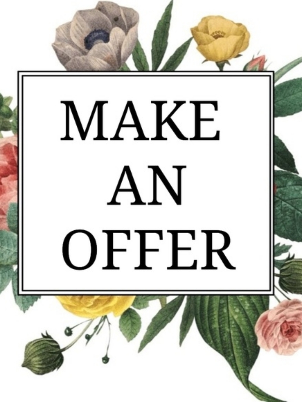 MAKE AN OFFER • TRINKETS & TREASURES 🌿